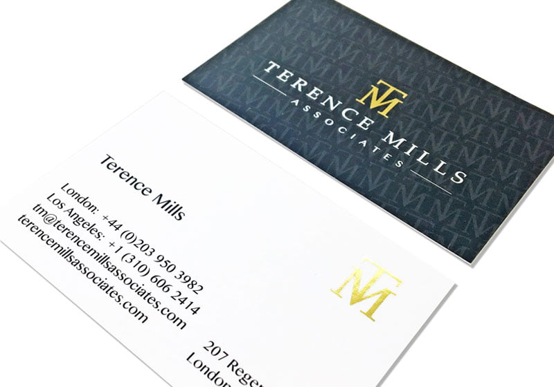 Luxury Foiled Business Card