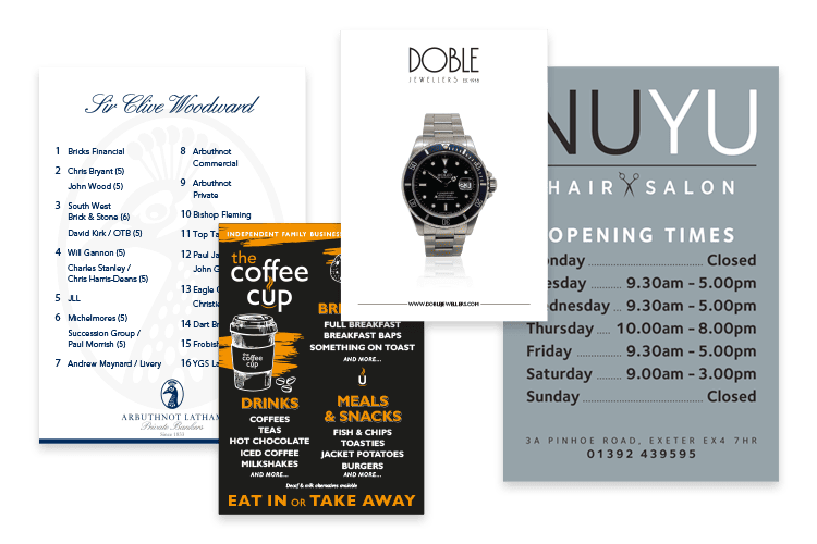 presentation posters banner