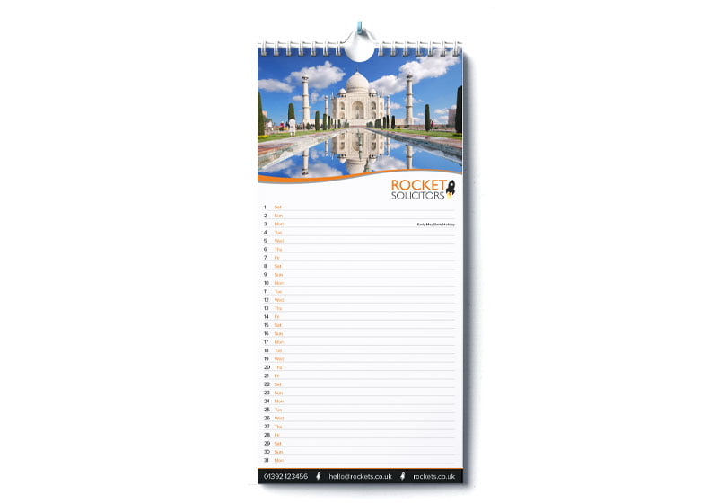 Slim Wall Calendars