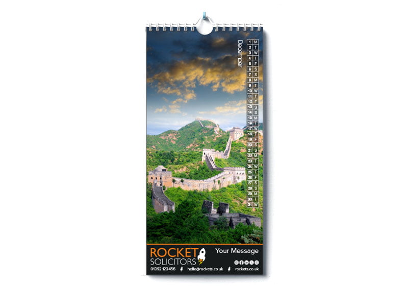 Slim Wall Calendars
