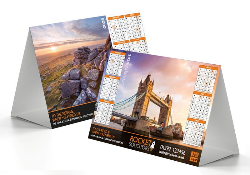 A5 Tent Calendars