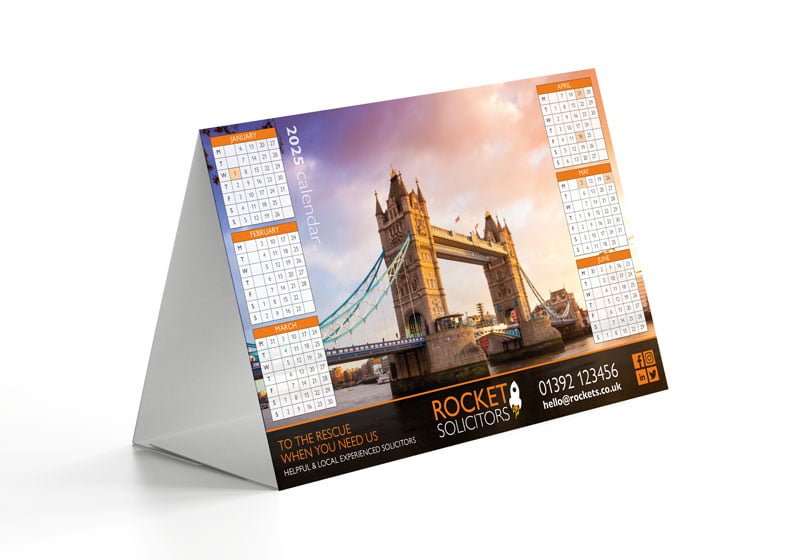 A5 Tent Calendars
