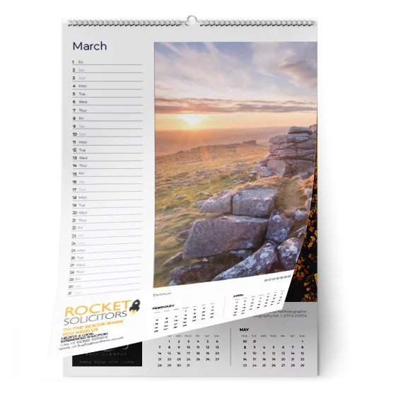Wall calendar